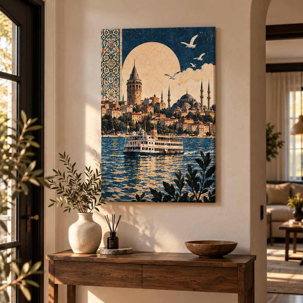 İstanbul Duvar Tablosu