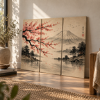 Fuji Baharı dekoratif Duvar Tablosu
