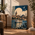 İstanbul dekoratif Duvar Tablosu