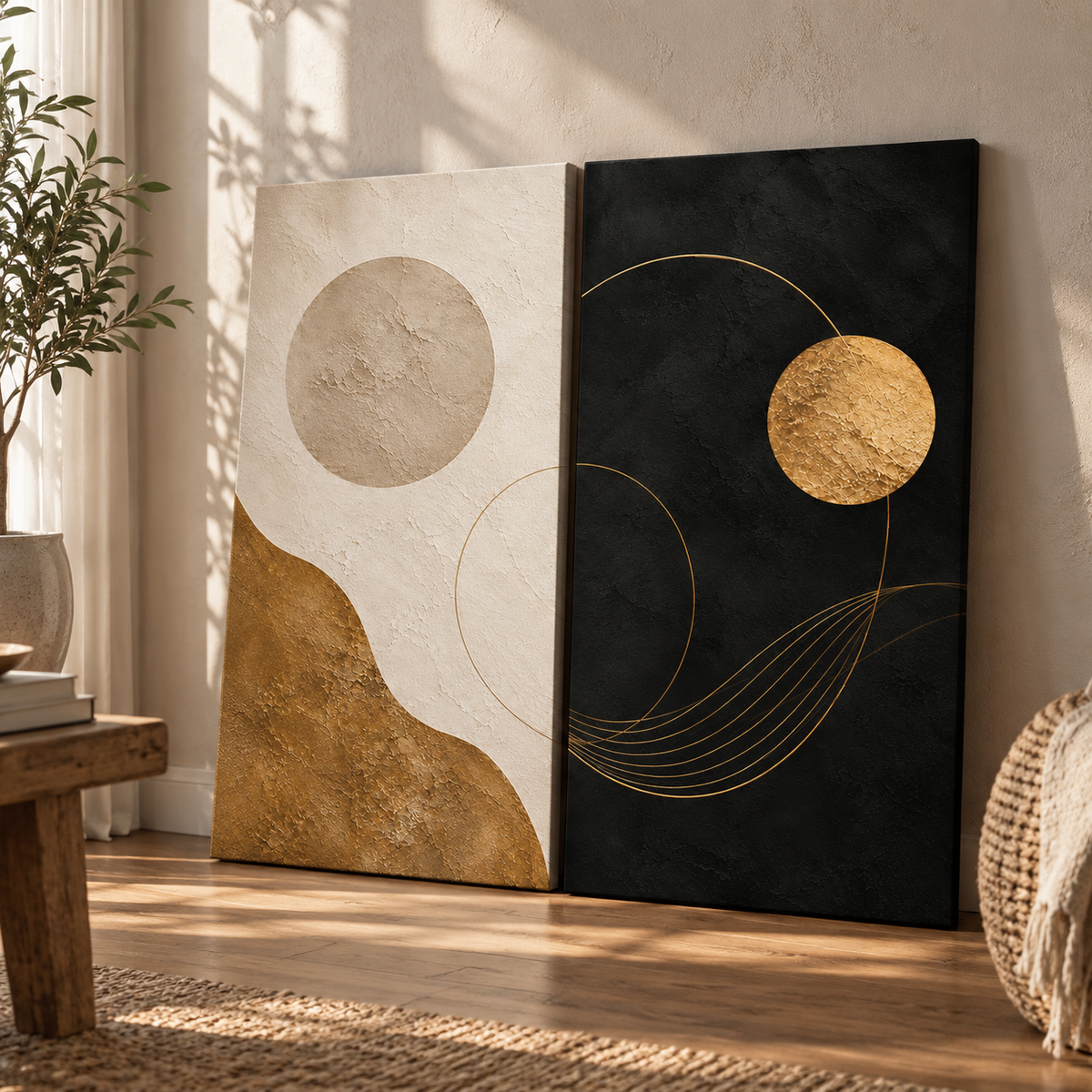 Işık&Gölge Duvar Tablosu